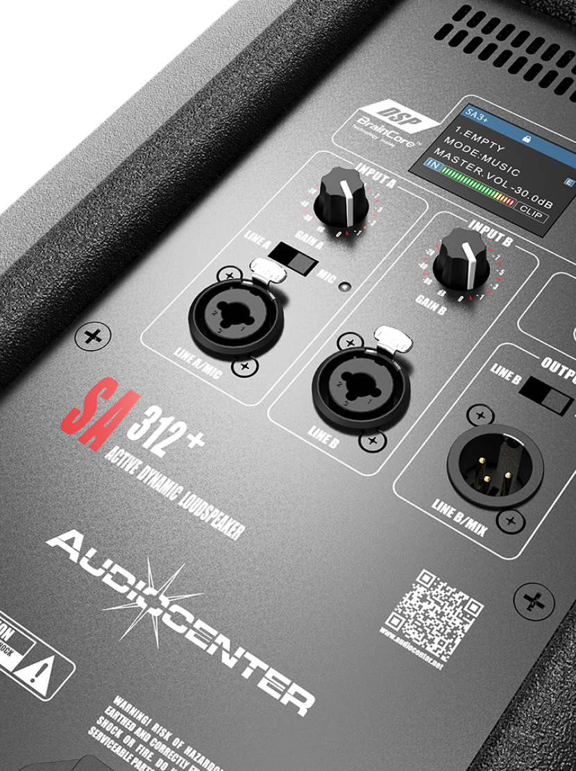 Активная акустическая система Audiocenter SA312+